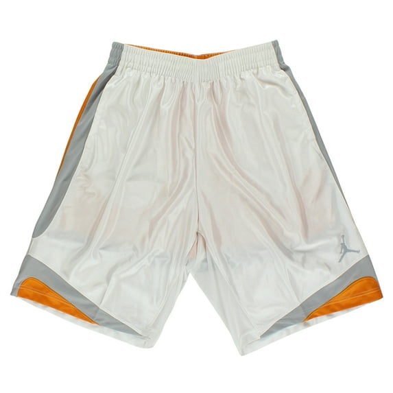 Nike Jordan Court Vision Mens Basketball Shorts Orange