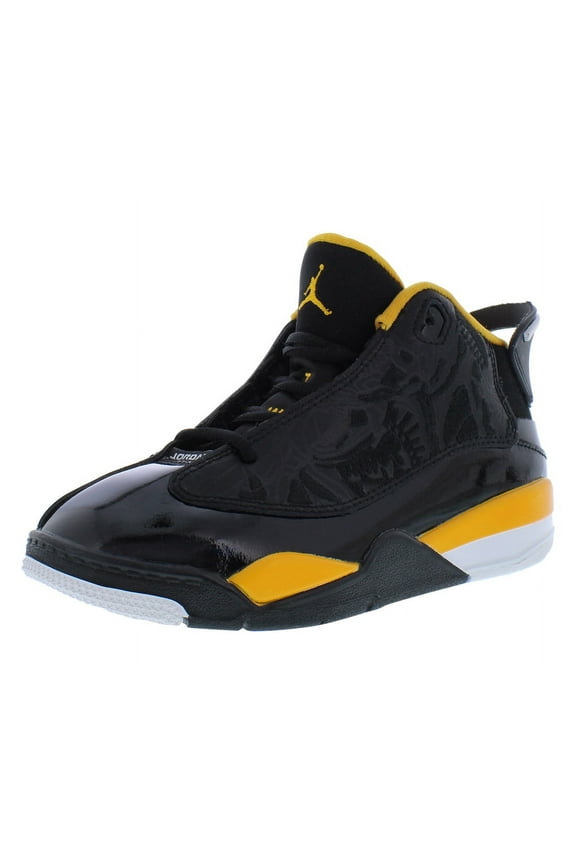 Jordan Dub Zero PS Boys Shoes, Black/Taxi/White, Size 11
