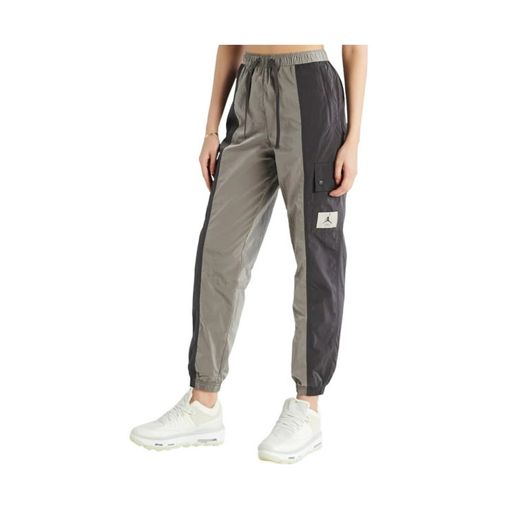 Nike Jordan Essentials Woven Womens Active Pants Size XL, Color: Grey/Moon  Particle 