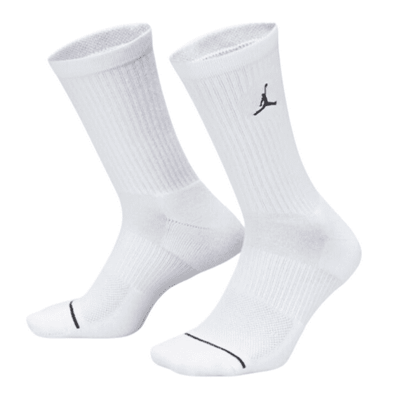 Men's Jordan Everyday Crew Socks (3 pairs) - M