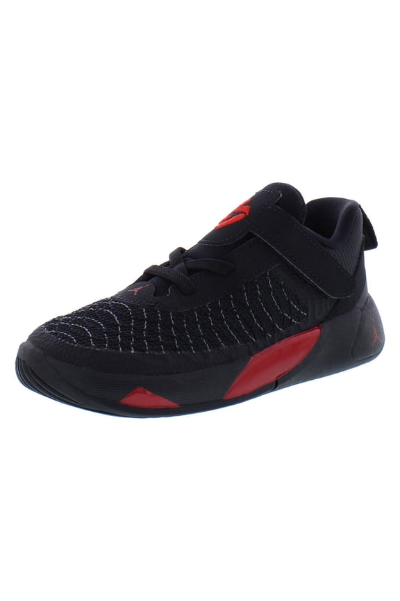 Jordan Luka 1 Infant/Toddler Shoes Size 5, Color: Black/University Red/Dark Grey