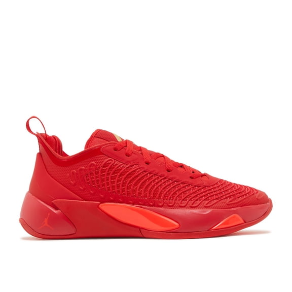 Nike Jordan Luka 1 Men's Shoes, University Red/Metallic Gold/Bright Crimson, Size 8.5