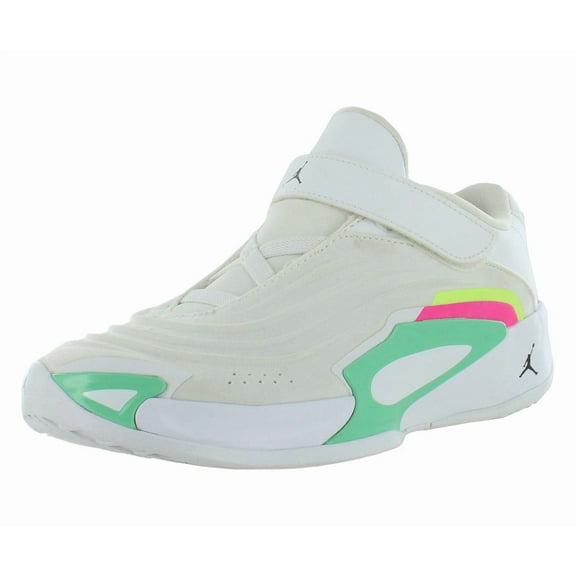 Nike Jordan Luka 3 PS Boys Shoes Size 3, Color: White/Black/Volt Glow