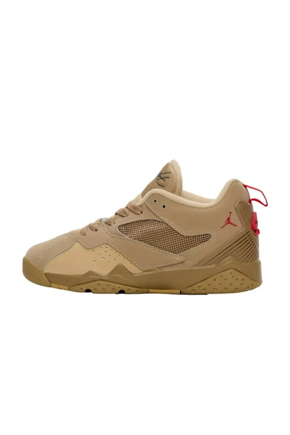 Jordan MVP 92 Desert Camo - Fire Red - Mushroom HQ4427-200 Grade-School Size 6