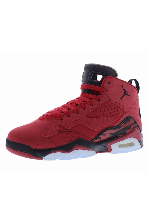 Jordan MVP GS Boys Shoes Size 5, Color: Gym Red/Black/Summit White