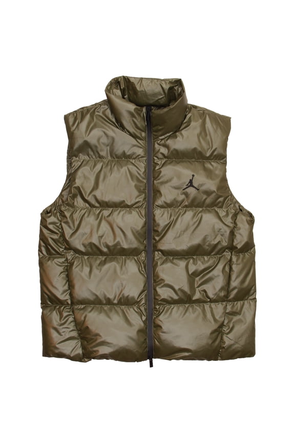 Jordan Men's Thermafit Regular Fit Insulated Vest Green M