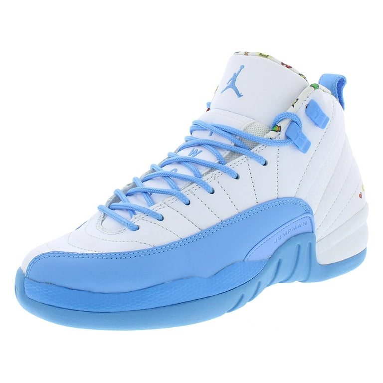 Nike Jordan Retro 12 GS Boys Shoes Size 5.5 Color White Lemon Venom Vivid Sulfur Walmart