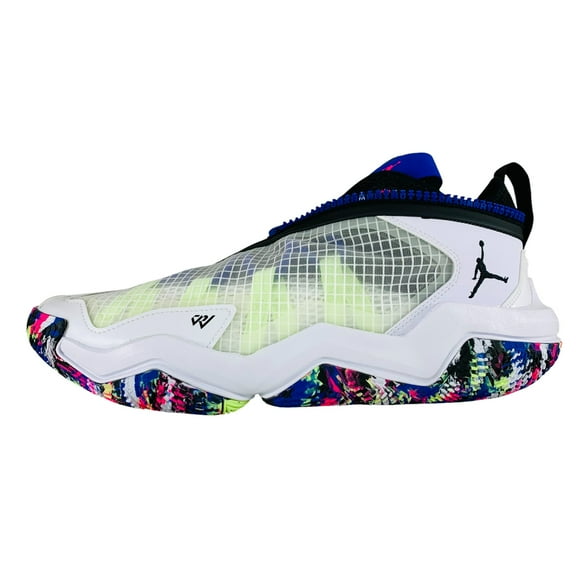 Nike Jordan Why Not Zer0.6 White Multicolor Men's Basketball Shoes Sneakers DO7189-101, Men's U.S. Shoe Size 12