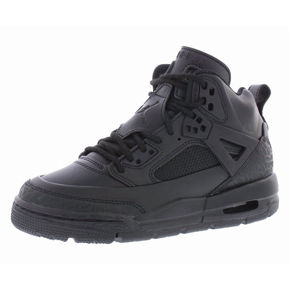 Nike Jordan Winterized Spizike GS Boys Shoes Size 4, Color: Black/Black/Black