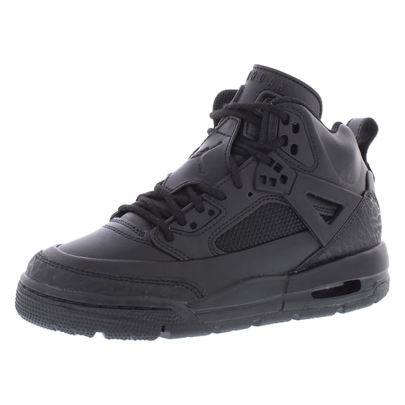 Nike Jordan Winterized Spizike GS Boys Shoes Size 4, Color: Black/Black/Black