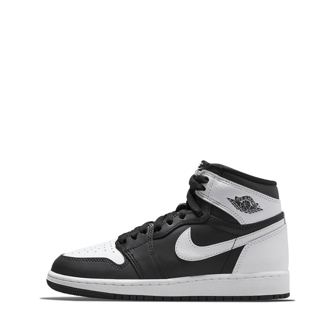 Jordan Youth Air 1 Retro High Og Gs Black/White-White Jordan Youth Air 1 Retro High Og Gs Black/White-White