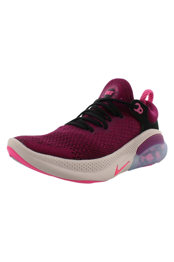 Joyride Run Flyknit Womens Shoes Size 5, Color: Raspberry/Black/Pink Blast