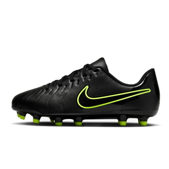 Nike Jr. Tiempo Legend 10 Club Boys DV4352-001 (Black/Volt), Size 6