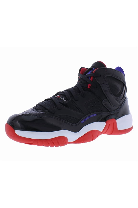 Jumpman Two Trey Womens Shoes Size 12, Color: Black/True Red/Dark Concord