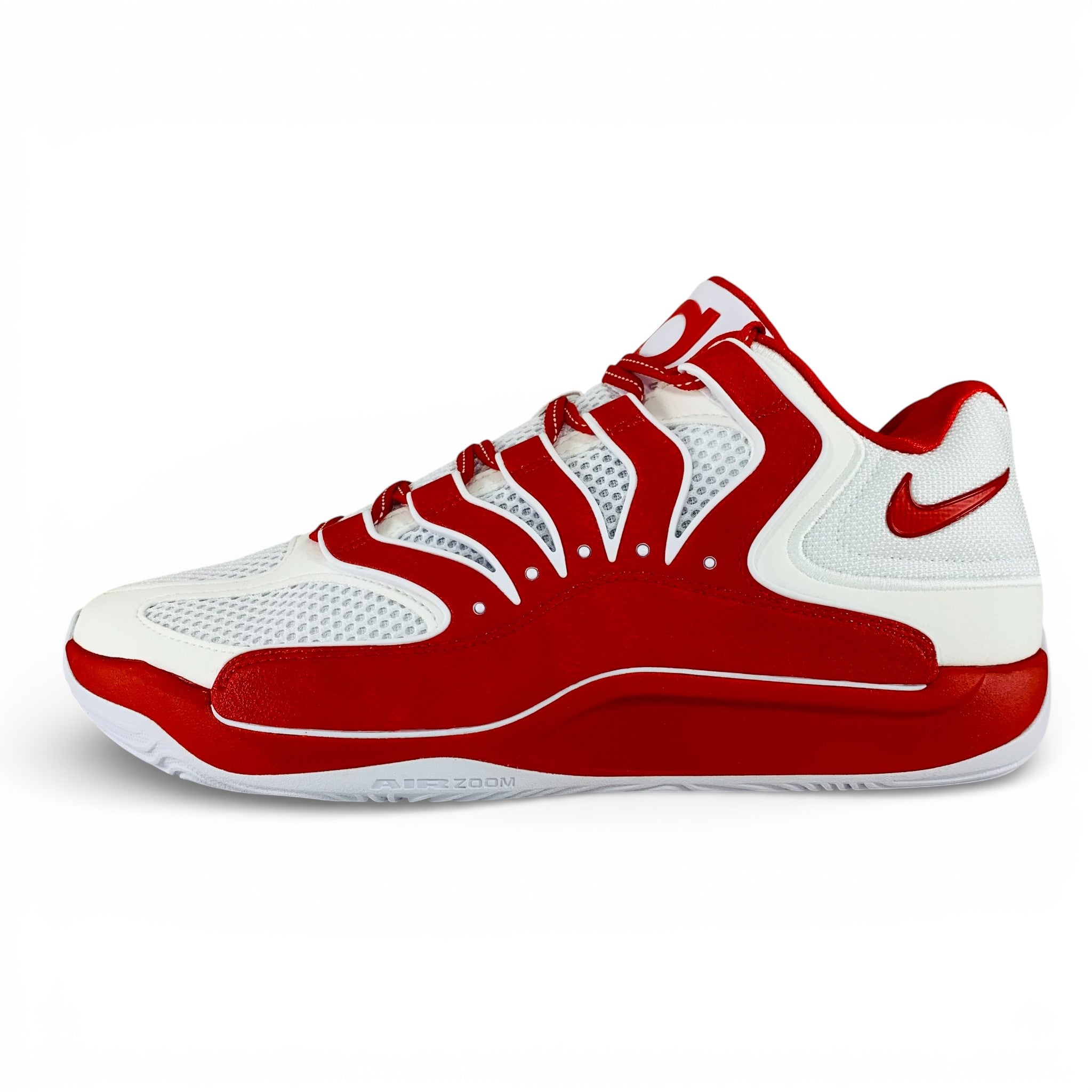 Nike KD 18 TB White University Red Men's Basketball Shoes Sneakers