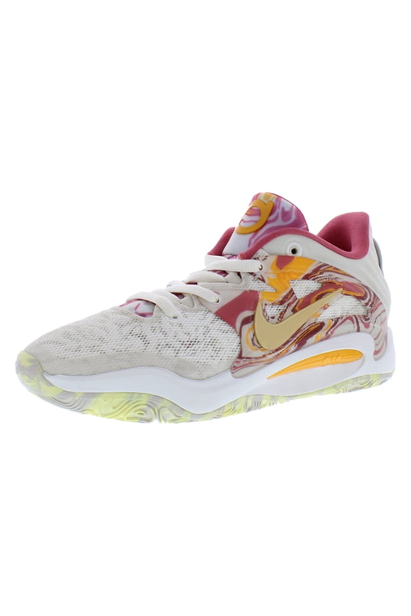 KD15 All Star Weekend Unisex Shoes Size 15, Color: Light Orewood Brown/Metallic Gold