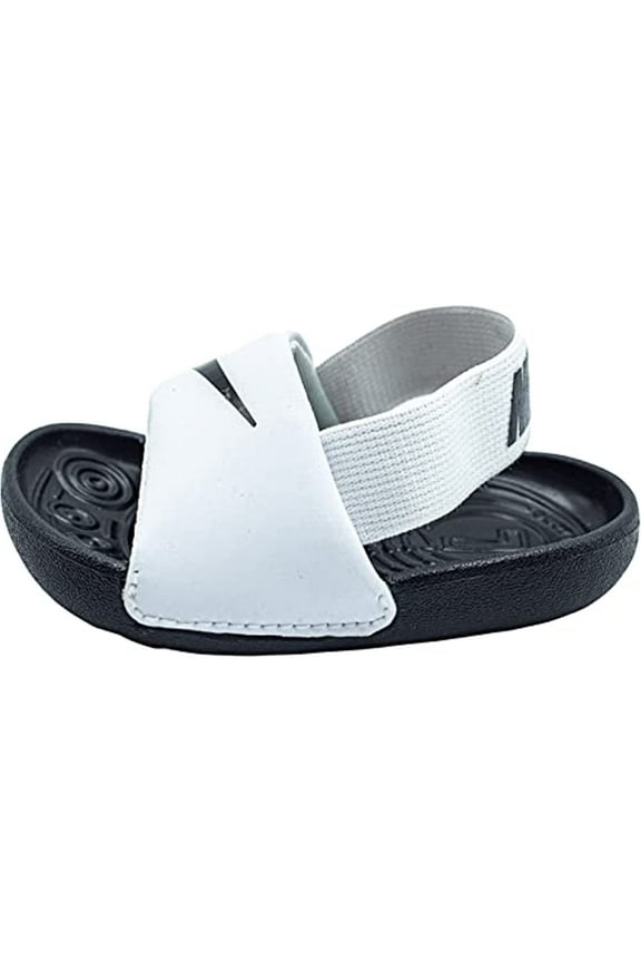 Kawa Slide Baby Girls Shoes 4 Infant White/Black