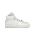 thumbnail image 1 of Nike Kid's Air Force 1 High LE Triple White Shoes, from StockX, 1 of 5