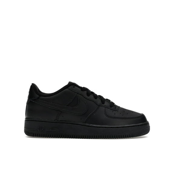 Nike Kid's Air Force 1 Low LE Black Basketball Shoes, from StockX