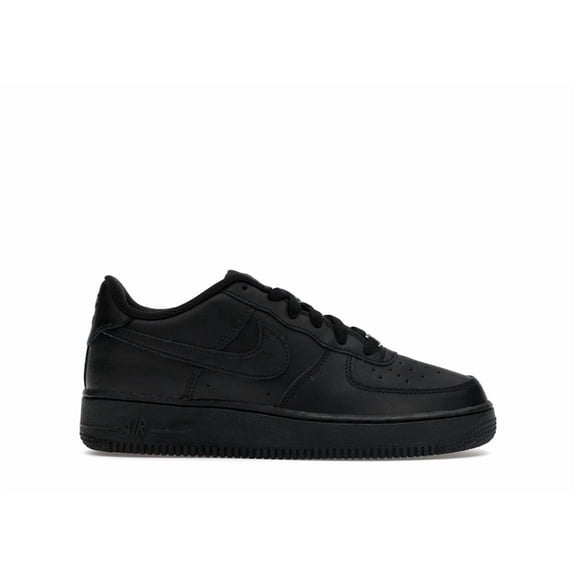 Nike Kid's Air Force 1 Low LE Black Basketball Shoes, from StockX