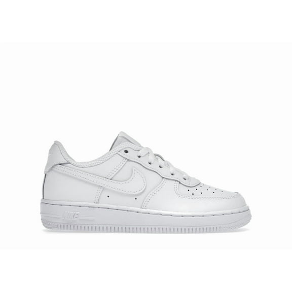 Nike Kid's Air Force 1 Low LE Triple White Shoes, from StockX