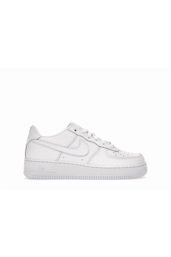 Kid's Air Force 1 Low LE Triple White Basketball Shoes, from StockX