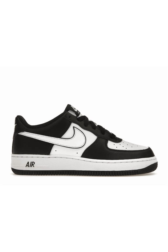 Kid's Air Force 1 Low LV8 2 White Swoosh Panda Shoes, from StockX