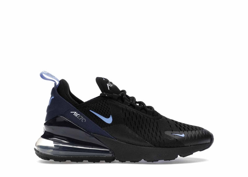 Nike Kid's Air Max 270 Black Royal Midnight Navy Running Shoes, from StockX