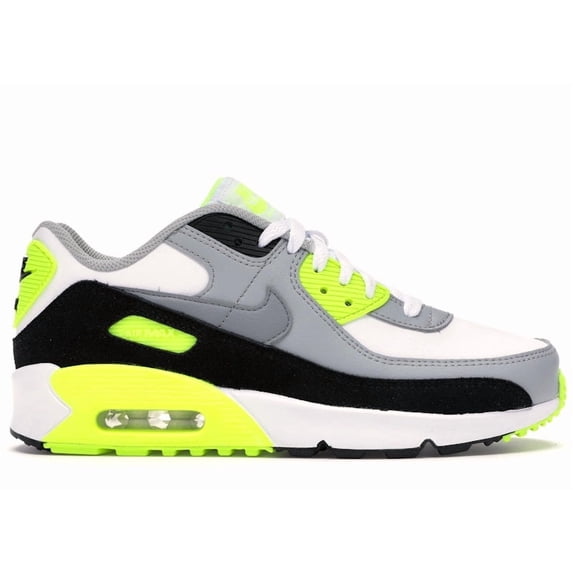 Nike Kid's Air Max 90 OG Volt (2020) Running Shoes, from StockX