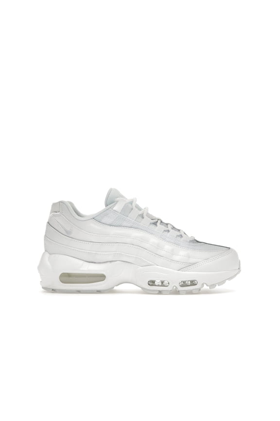 Kid's Air Max 95 Recraft Triple White Running Shoes, from StockX
