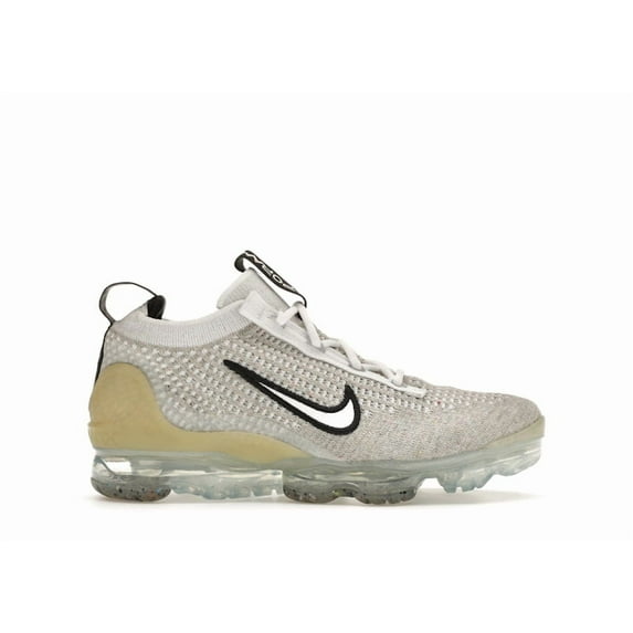 Nike Kid's Air VaporMax 2021 FK White Metallic Silver Running Shoes, from StockX