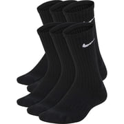 Nike Kids Boys Socks, Black/White 6 Pack
