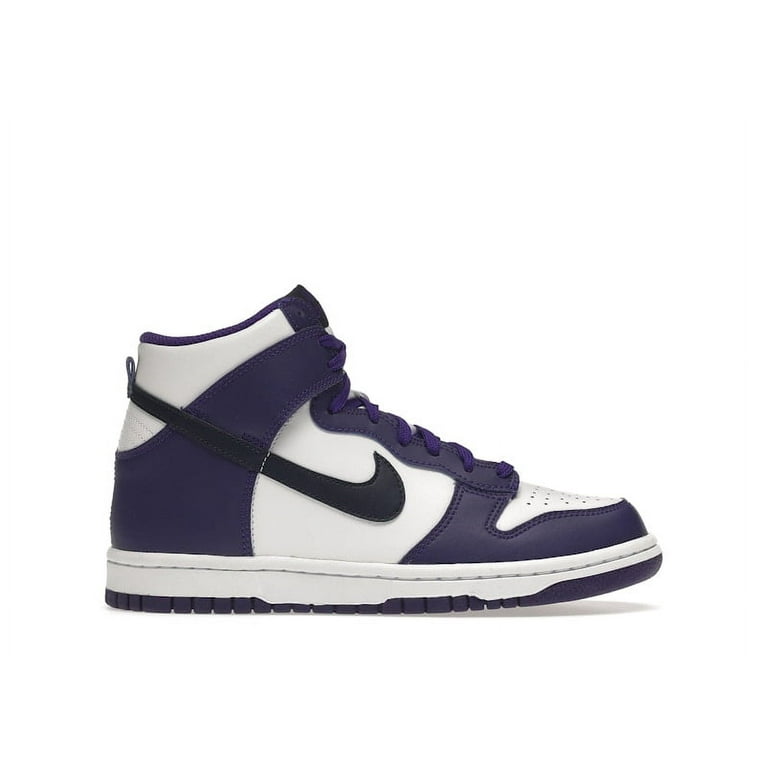 Nike Kid's Dunk High Electro Purple Midnight Navy, from StockX
