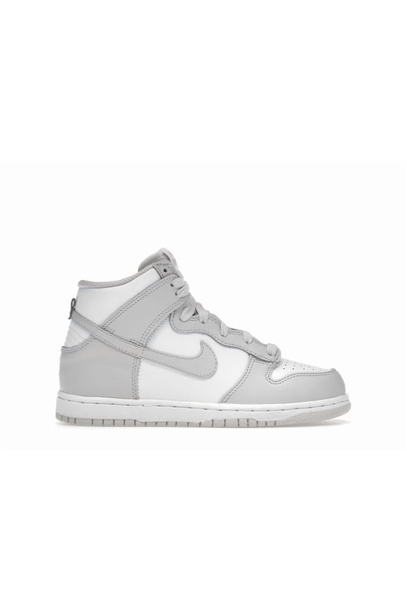 Kid's Dunk High Retro White Vast Grey Shoes, from StockX