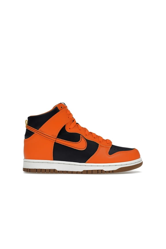 Kid's Dunk High Safety Orange Shoes, from StockX