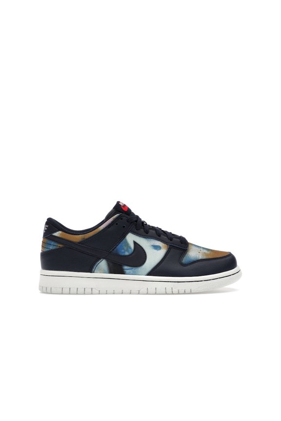 Kid's Dunk Low Graffiti Navy Shoes, from StockX
