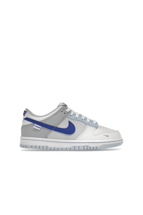 Kid's Dunk Low Ivory Hyper Royal Shoes, from StockX