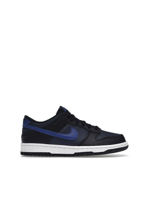 Kid's Dunk Low Midnight Navy Shoes, from StockX