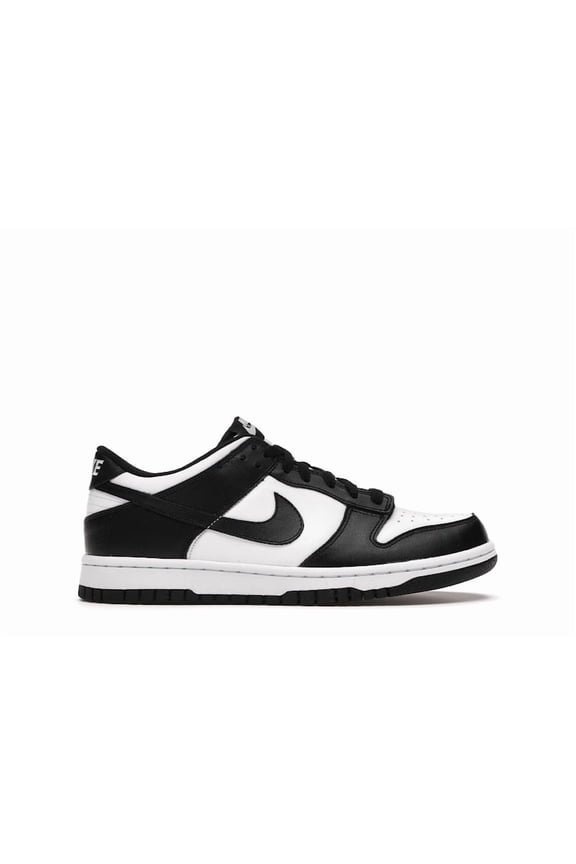 Kid's Dunk Low Retro White Black Panda Shoes, from StockX
