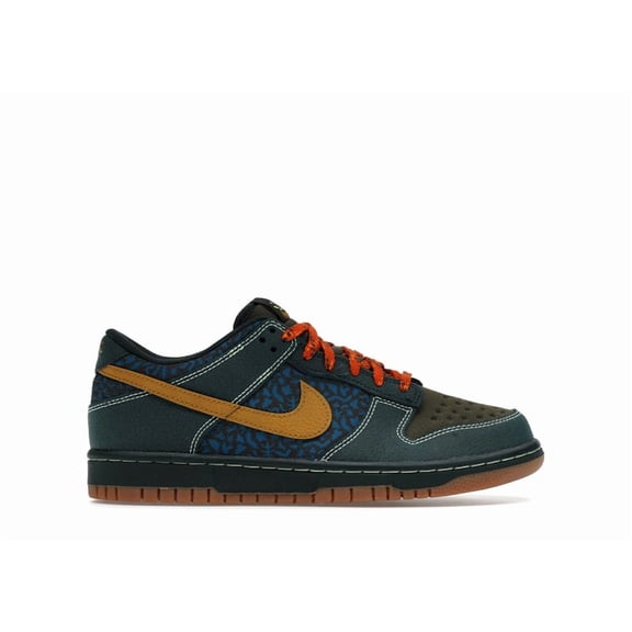 Nike Kid's Dunk Low Seaweed Ochre Khaki Shoes, from StockX