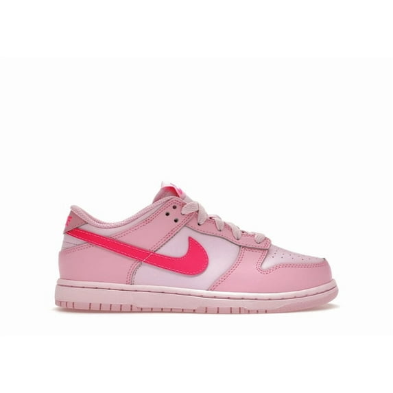 Nike Kid's Dunk Low Triple Pink, from StockX