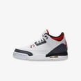 thumbnail image 1 of (GS) Air Jordan 3 Retro SE 'Denim Fire Red' (2020) CZ6634-100, 1 of 6
