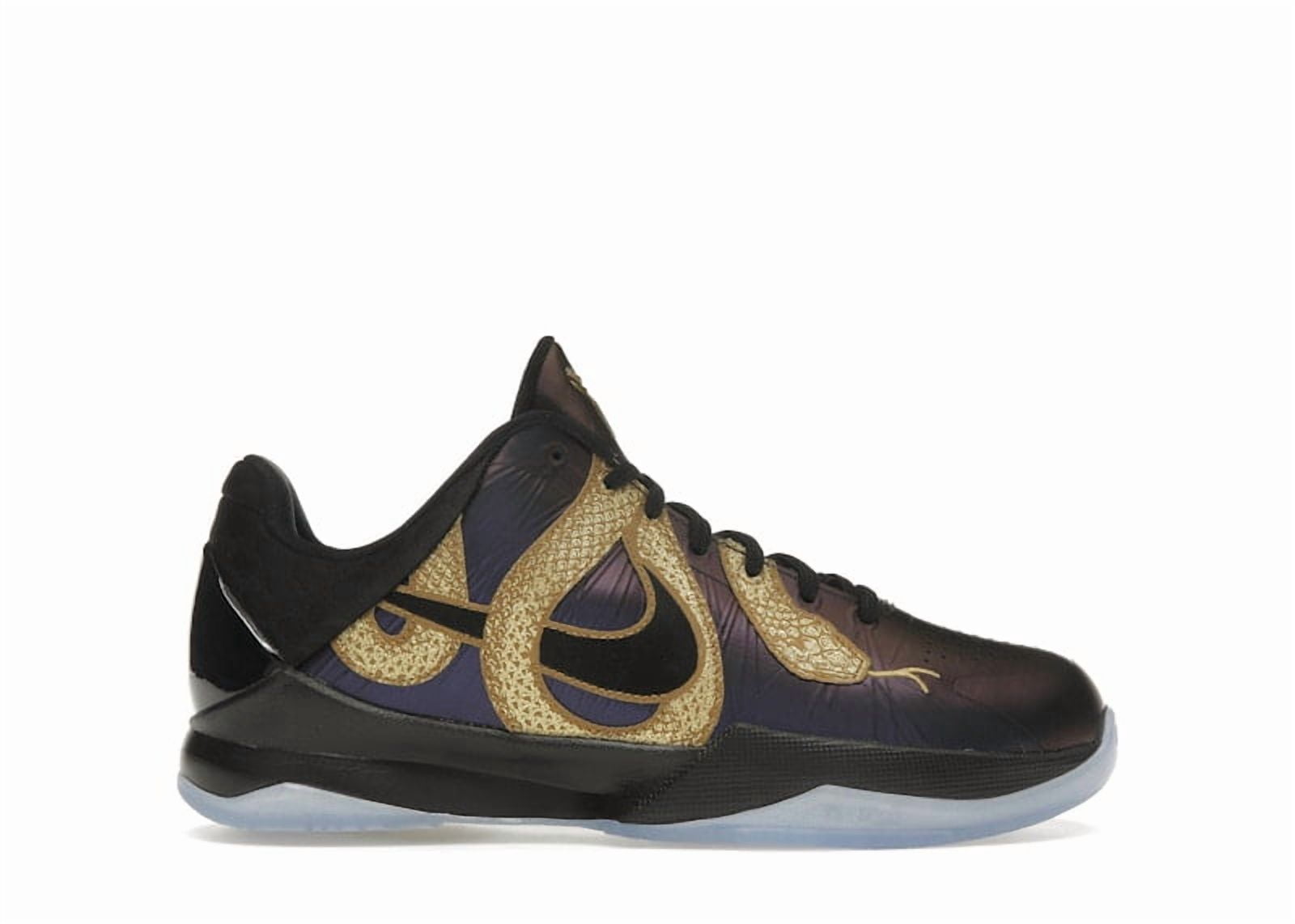 シューズ(男性用) Nike Kobe 5 year of Manba Nike Kid's Kobe 5 Year of the Mamba Eggplant Basketball Shoes