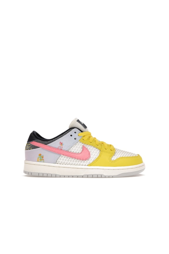Kid's SB Dunk Low Be True Xavier Schipani Skateboarding Shoes, from StockX