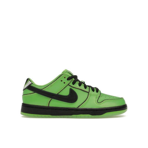 Nike Kid's SB Dunk Low The Powerpuff Girls Buttercup Skateboarding Shoes, from StockX