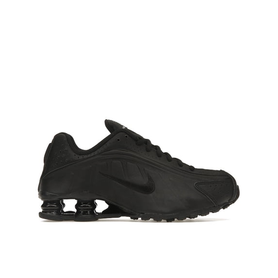 Nike Kid's Shox R4 Triple Black Shoes, from StockX