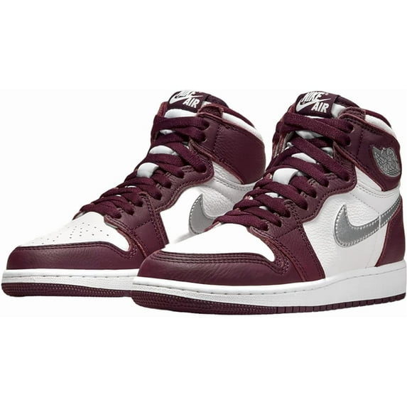 Jordan Grade School Air Jordan 1 Retro High OG 575441 611 Bordeaux 575441-611, Numeric5