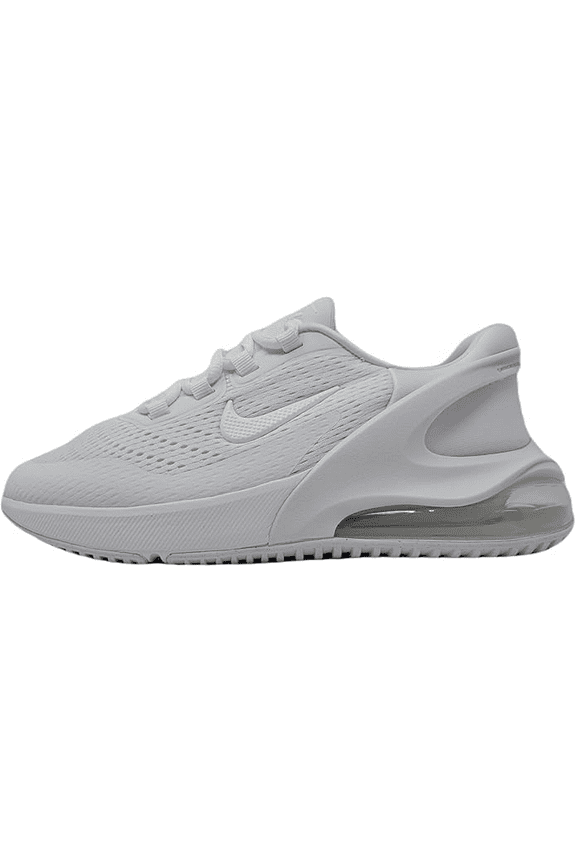 Kids Air Max 270 GO Sneakers, White/White-White-White, 4 M US
