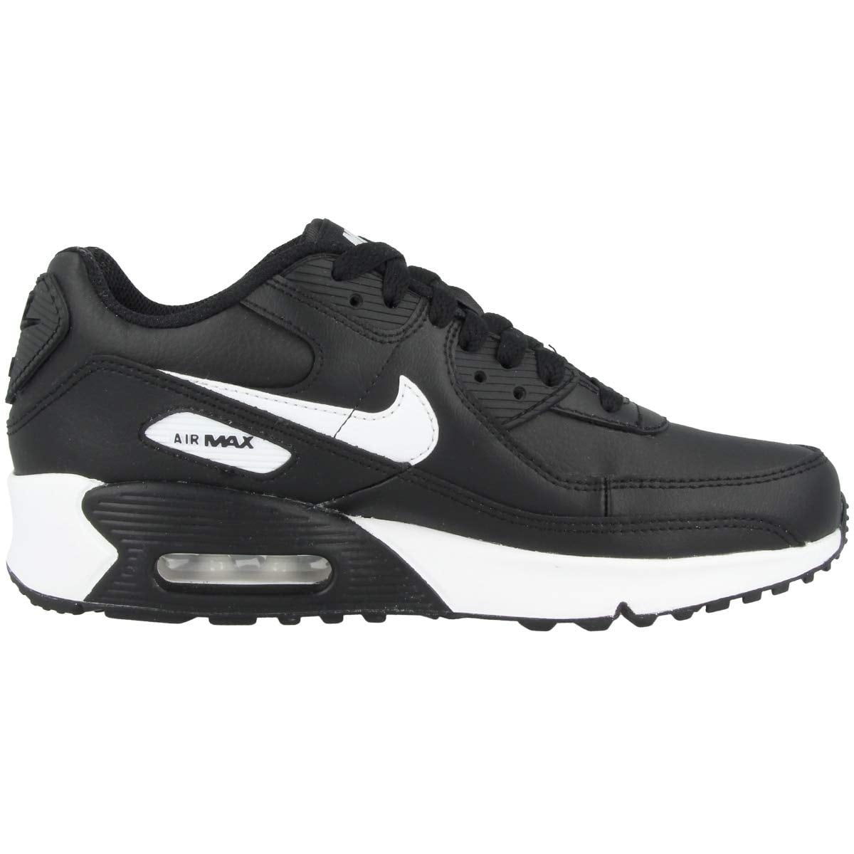 halfrond wagon Afdrukken Big Kid's Nike Air Max 90 LTR Black/White-Black (CD6864 010) - 5 -  Walmart.com