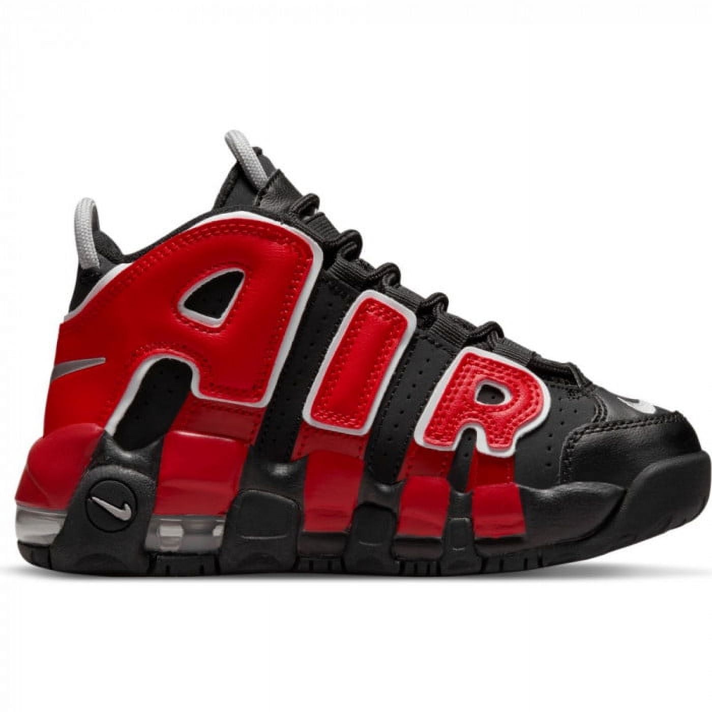 Nike Kids Air More Uptempo Bred PS Basketball Shoe (11)
